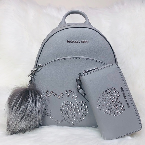 Michael Kors Handbags - 3PCS Michael Kors Abbey Backpack Wallet Charms